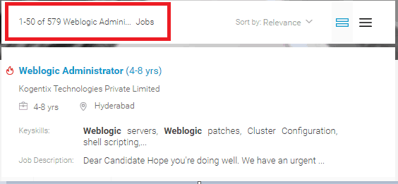 weblogic-job-india