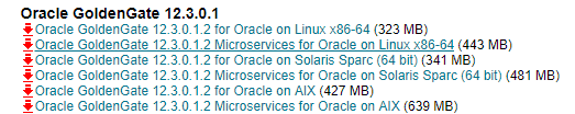 Oracle GoldenGate 12.3.0.1