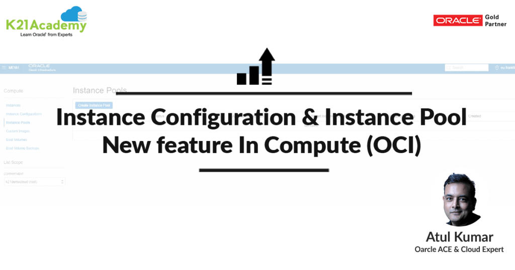 Instance Pool & Instance Configuration In OCI
