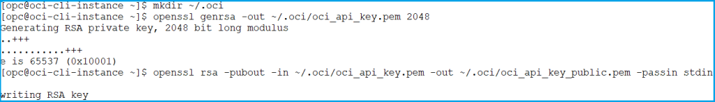 Command Line Interface In Oracle Cloud Infrastructure