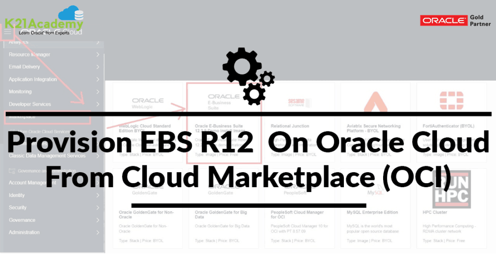 Provision EBS R12 On Oracle Cloud