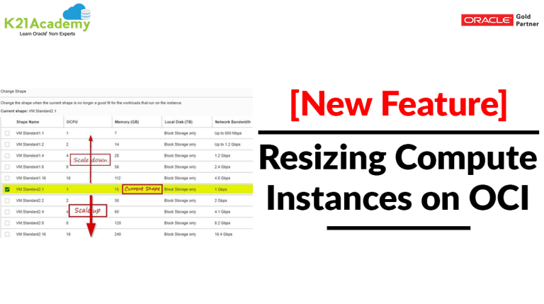 OCI Compute Instance | Resizing Compute Instance on Oracle Cloud