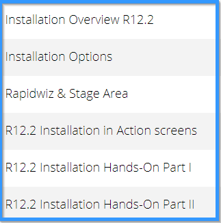 EBS R12.2 Installation