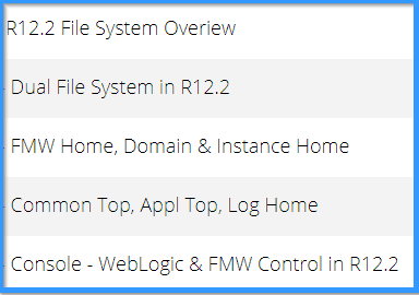 EBS R12.2 File system