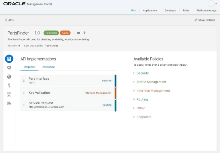 Oracle API Platform Cloud Service Overview & Architecture