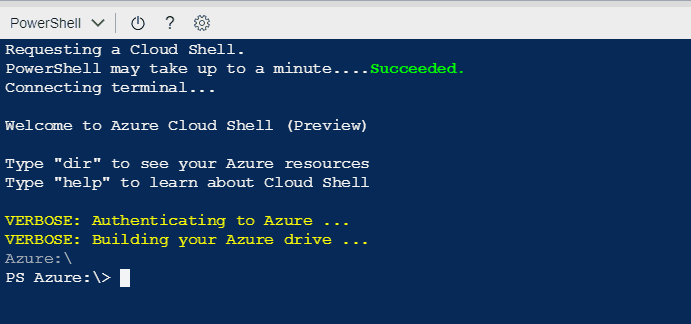 Azure Cloud powershell_example