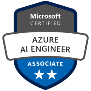 Microsoft Certified Azure AI Engineer Associate Tag