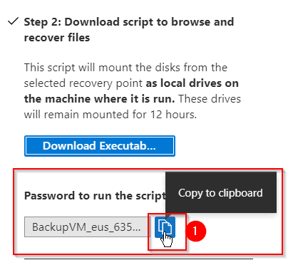 copy password