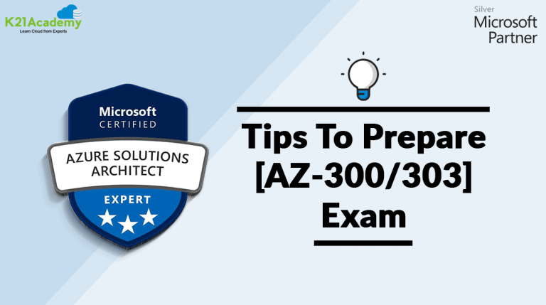 Tips To Prepare AZ-303 Certification Exam - K21 Academy
