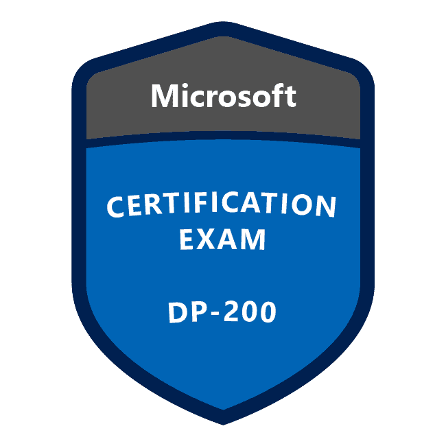 DP-200 Certification Badge