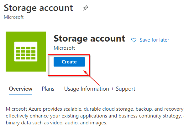  create-storage-account