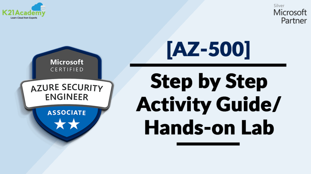 Exam AZ 500 Microsoft Azure Security Technologies