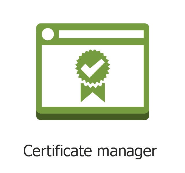 Certificate Manager logo