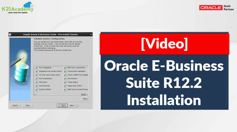 [Video] Oracle Apps DBA (R12.2) Installation : FREE Training