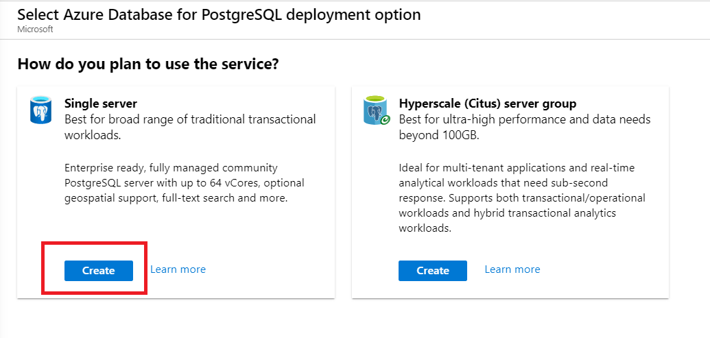 Database Administration on Microsoft Azure: PostgreSQL