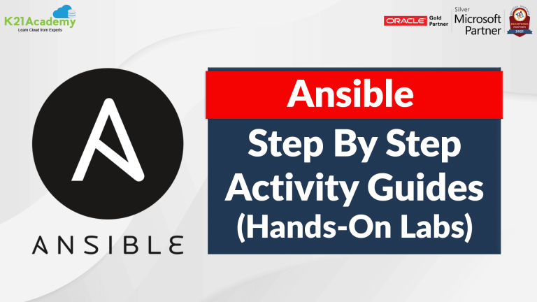 Step by Step Activity Guides / Hands-on-Lab: Ansible for Beginners'