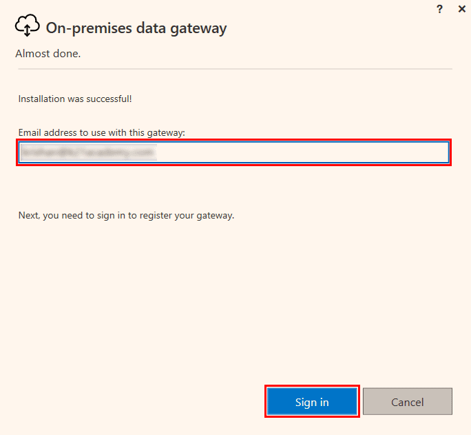 Install Gateway