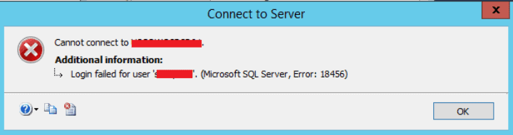 sql server management studio 17 login failed for user 18456