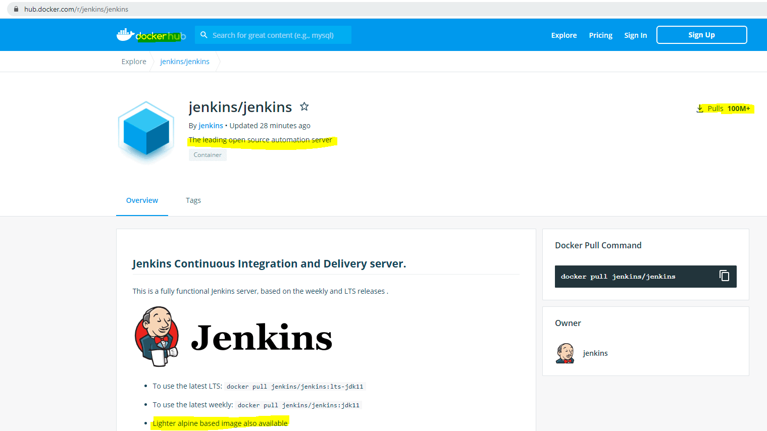 Docker & Jenkins