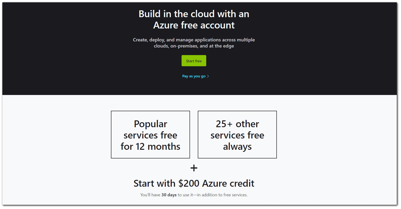 Azure-free-account