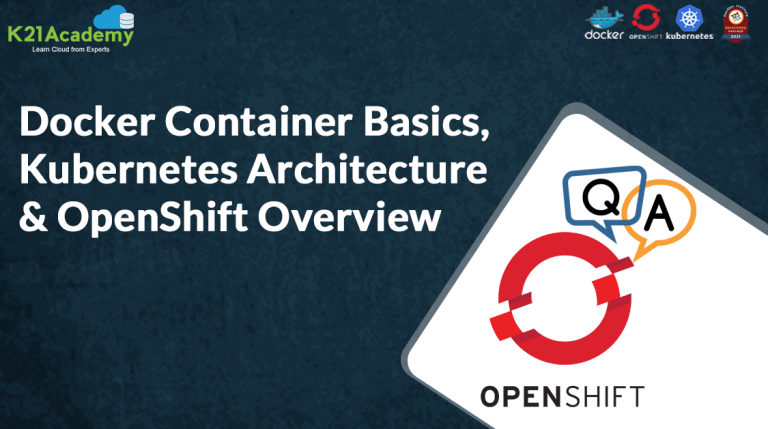 OpenShift Overview | Docker Container Basics | Kubernetes
