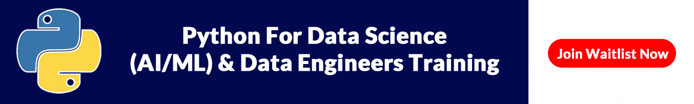 Python For Data Science (AI/ML) & Data Engineers