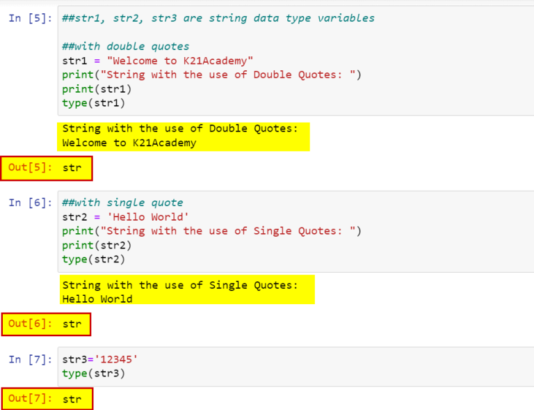Beginners Guide To Data Types In Python - K21 Academy
