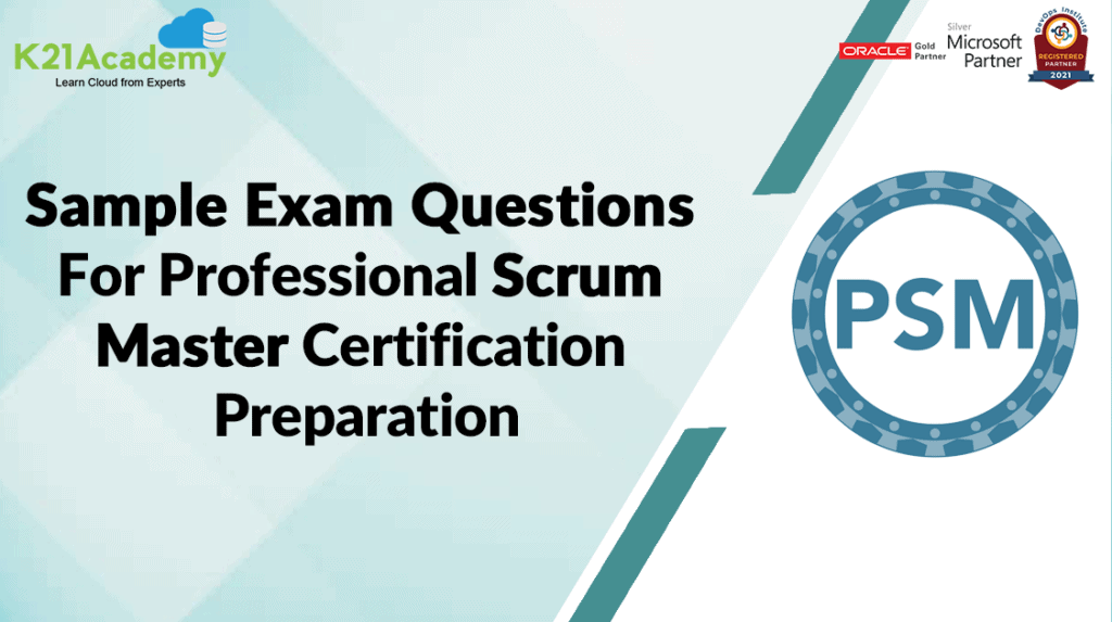 Scrum Master Sample Exam Questions