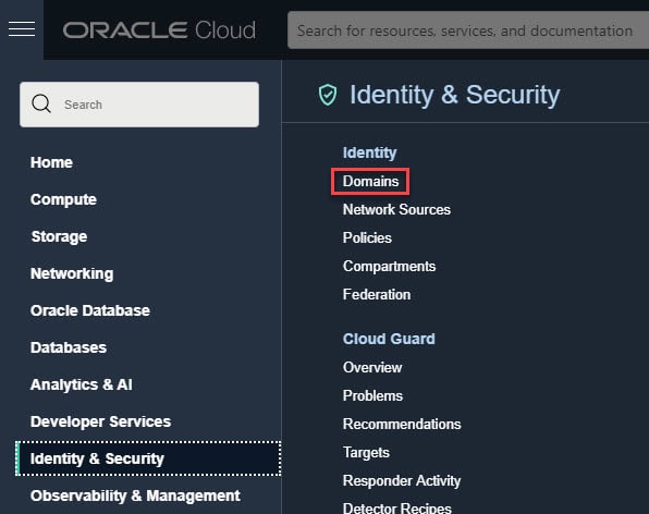 migrate to OCI IAM identity domains