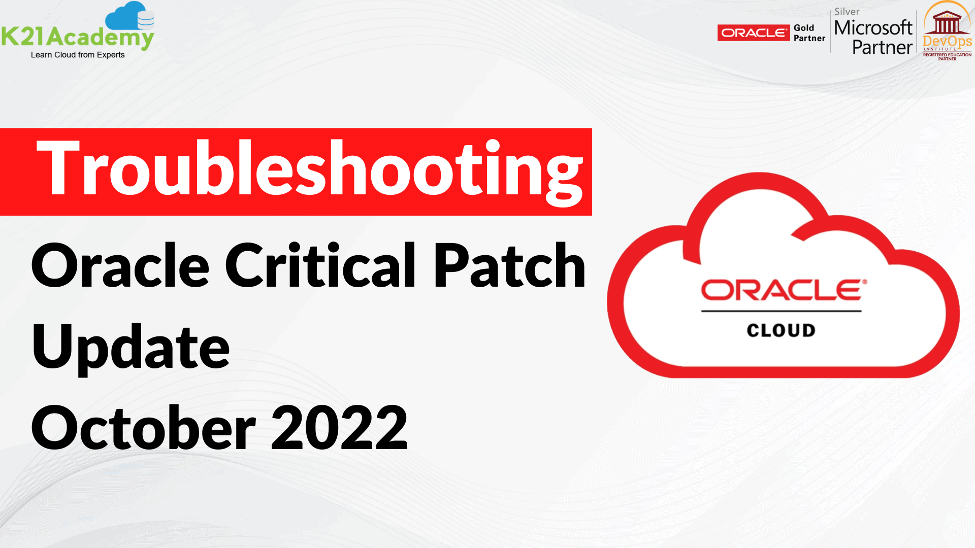 [Troubleshooting] Critical Patch Update for October 2022 Now Available