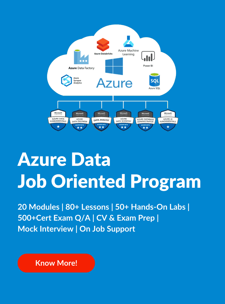 Azure Data Job Program