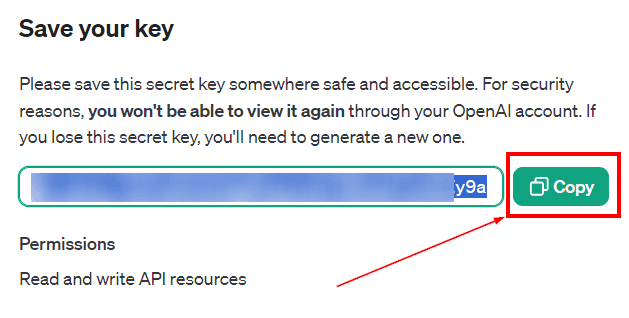 OpenAPI key