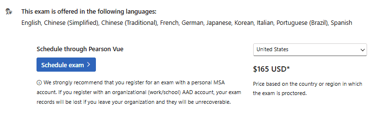 AI 103 exam