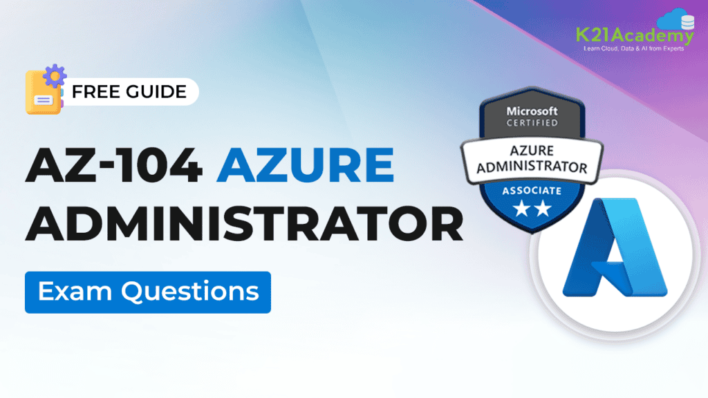 Microsoft Azure Admin [AZ-104] Interview Question
