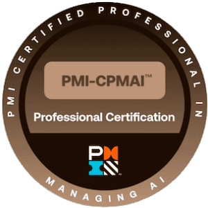 PMI-CPMAI certification badge