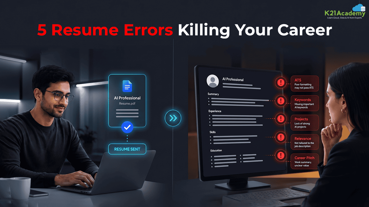 5 Resume Mistakes That Stop AI Professionals From Getting Interview Calls