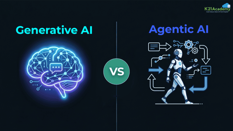 Generative AI vs Agentic AI: Complete Career Guide for IT Professionals ...